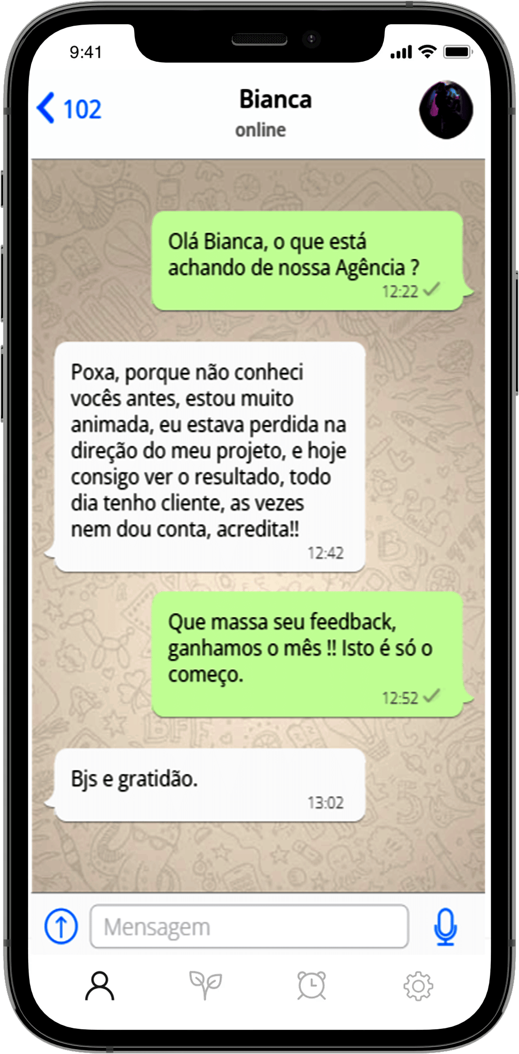 Whatsapp conversa1